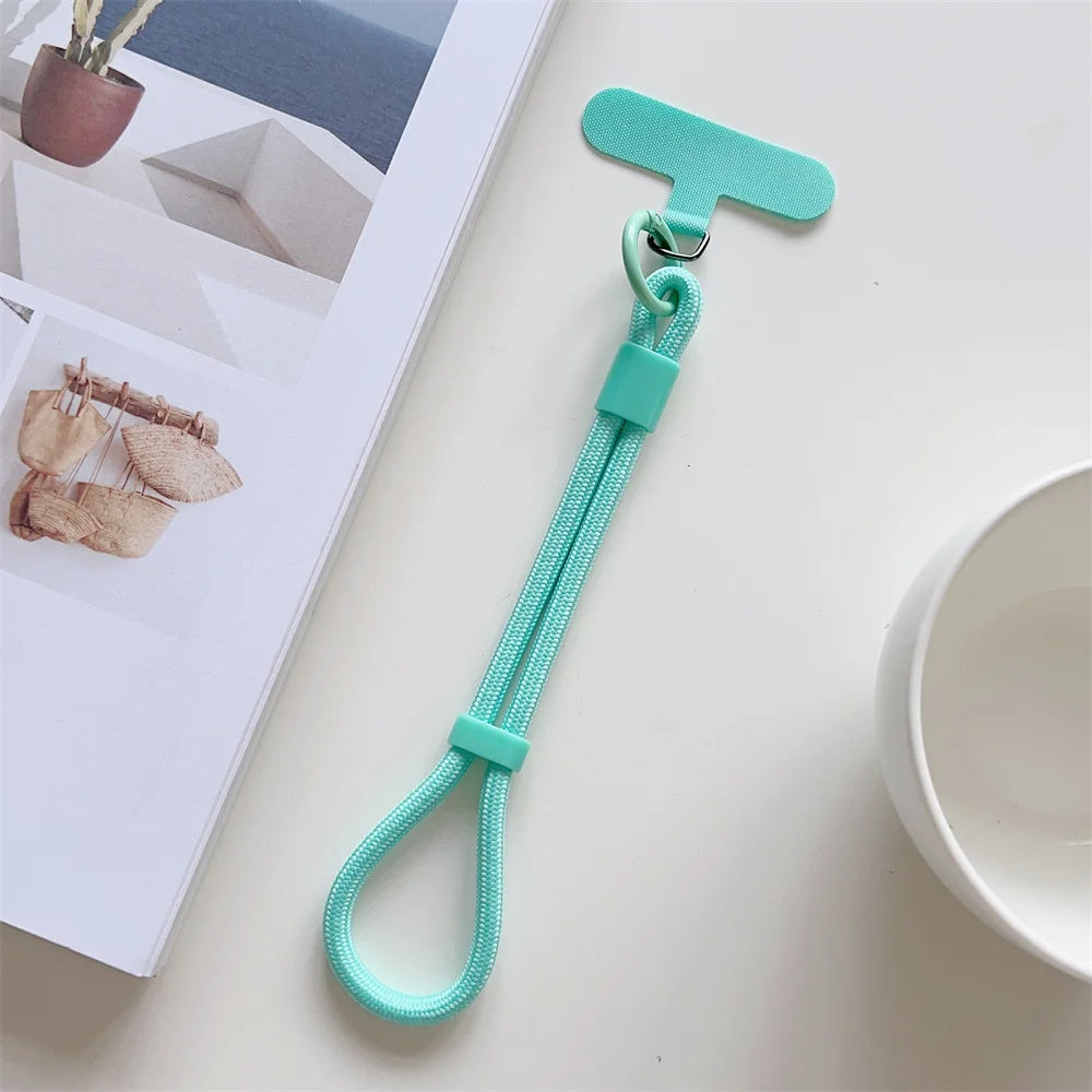 Kurzes Handy-Lanyard verstellbar – bunte Handgelenkschlaufe