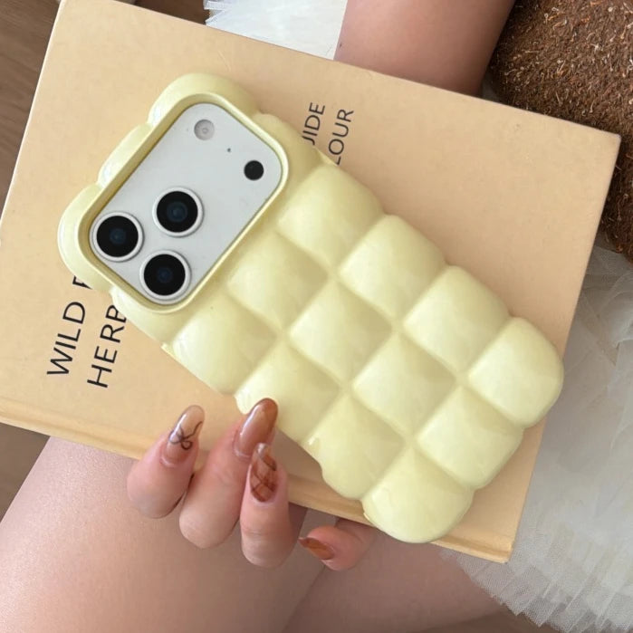 3D Block Candy TPU Hülle für iPhone 11–17 Pro/Max