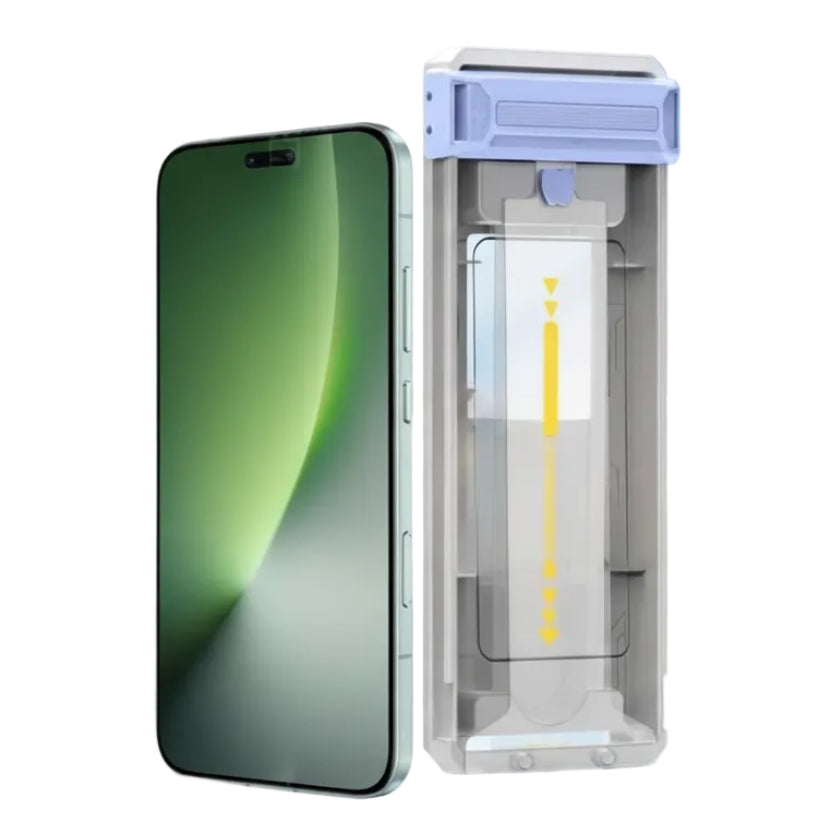 3D Schutzglas mit Montagehilfe – Vollflächig, staubfrei, 9H Härte