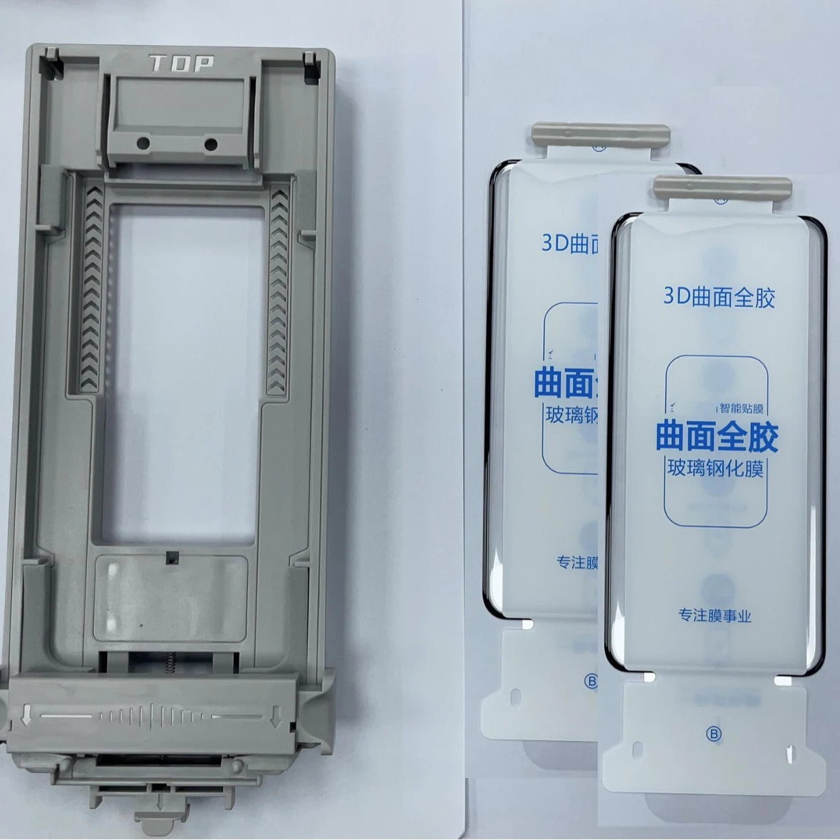 3D Schutzglas mit Montagehilfe – Vollflächig, staubfrei, 9H Härte
