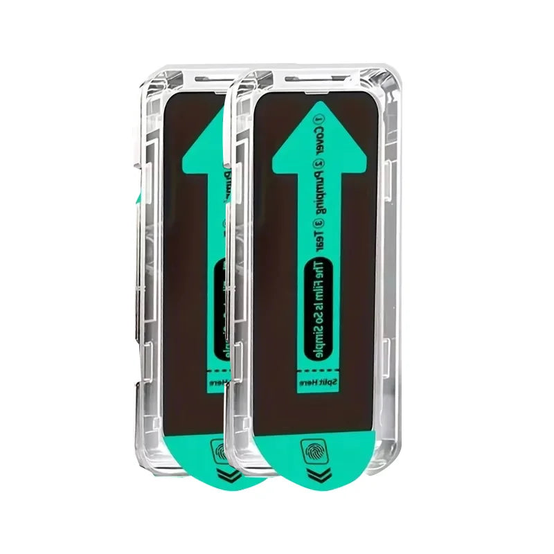 Für iPhone Mattes Schutzglas 9H – 5er-Pack, Anti-Fingerprint · 2 Stück