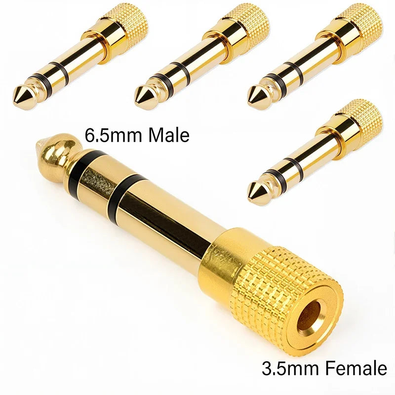 Audio Klinkenadapter Set 6,35mm 3,5mm 2,5mm Stereo Mono Stecker Buchse