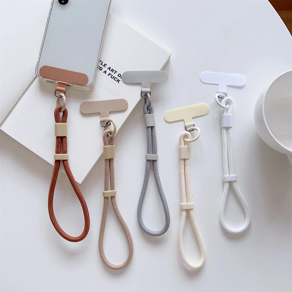 Kurzes Handy-Lanyard verstellbar – bunte Handgelenkschlaufe