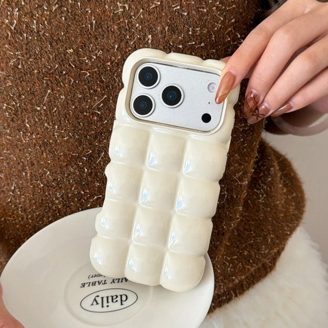 3D Block Candy TPU Hülle für iPhone 11–17 Pro/Max