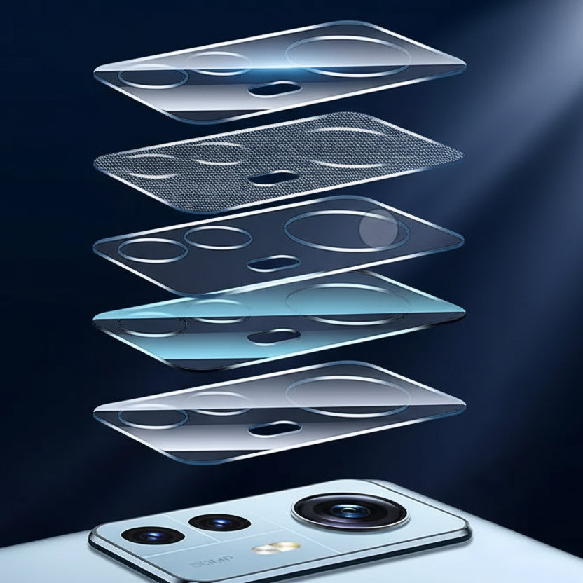 5x Kamera Schutzglas Xiaomi 13 12T Redmi Note 12 11 Pro 9H Linse Glas