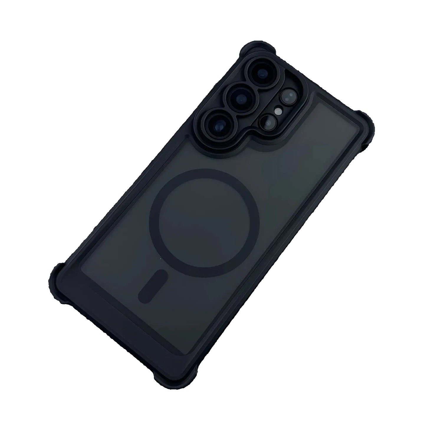 Stoßfeste Armor-Hülle für Samsung Galaxy S26/S25/S24 – Matt, Magnet
