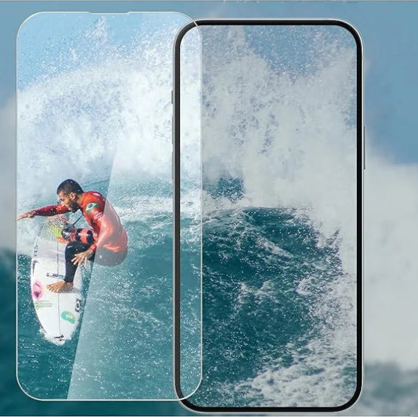 Displayschutzglas für iPhone 11-17 Pro Max HD-Klar 3/5 Stück 9H Glas