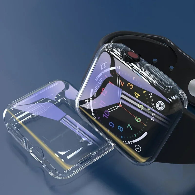 TPU Schutzhülle für Apple Watch 10 9 8 7 6 5 4 SE Ultra 38-49mm Vollschutz