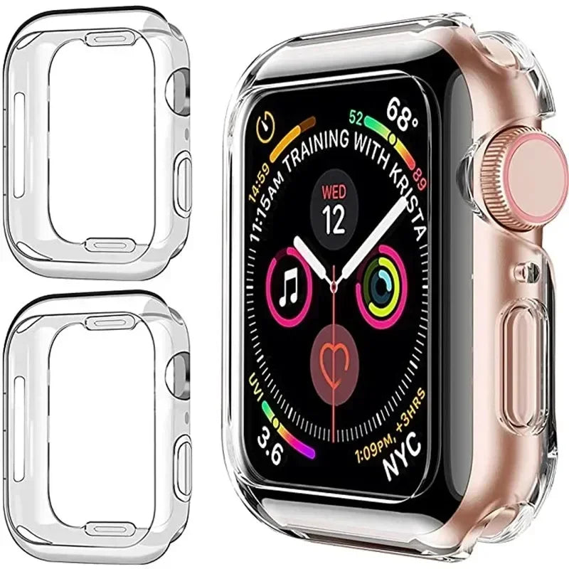 TPU Schutzhülle für Apple Watch 10 9 8 7 6 5 4 SE Ultra 38-49mm Vollschutz