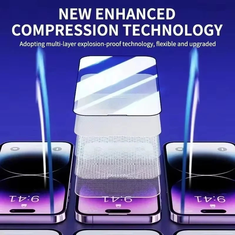 Elexum Staubfrei Schutzglas mit One-Click Montagehilfe für Samsung