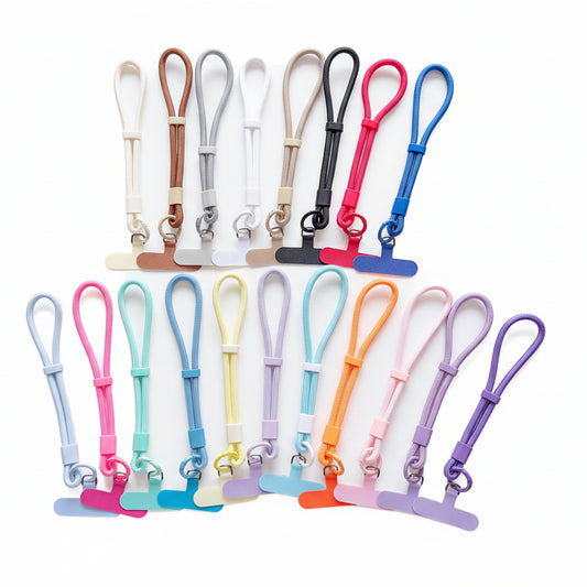 Kurzes Handy-Lanyard verstellbar – bunte Handgelenkschlaufe