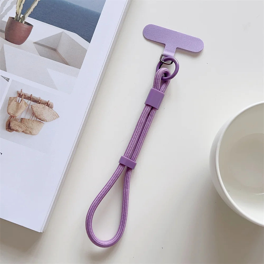 Kurzes Handy-Lanyard verstellbar – bunte Handgelenkschlaufe
