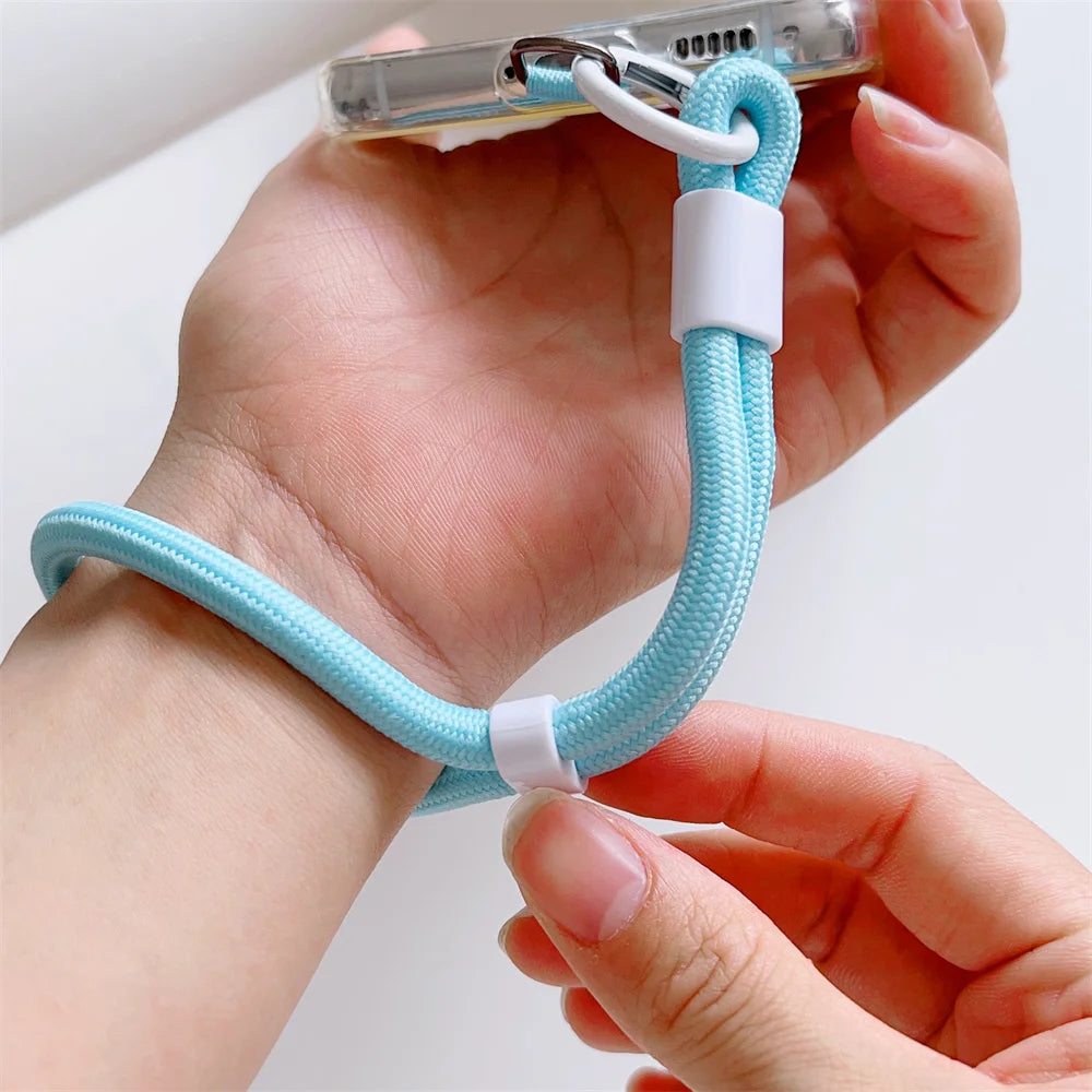 Kurzes Handy-Lanyard verstellbar – bunte Handgelenkschlaufe