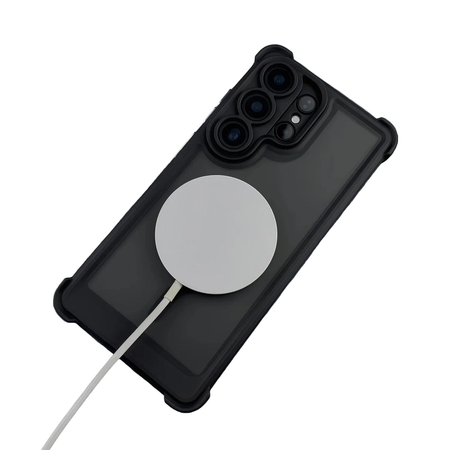Stoßfeste Armor-Hülle für Samsung Galaxy S26/S25/S24 – Matt, Magnet