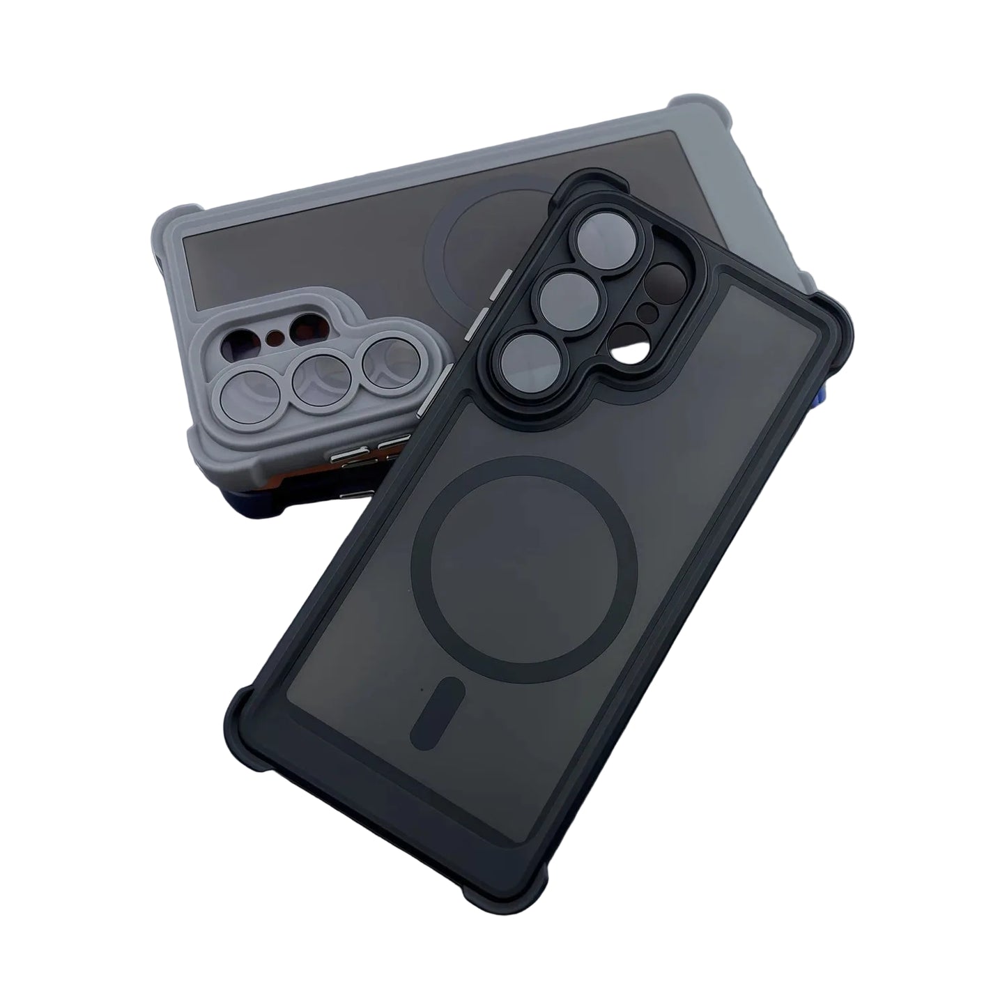 Stoßfeste Armor-Hülle für Samsung Galaxy S26/S25/S24 – Matt, Magnet