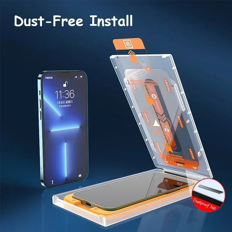 Elexum Anti-Spy Sichtschutzglas iPhone 16/15/14/13/12/11