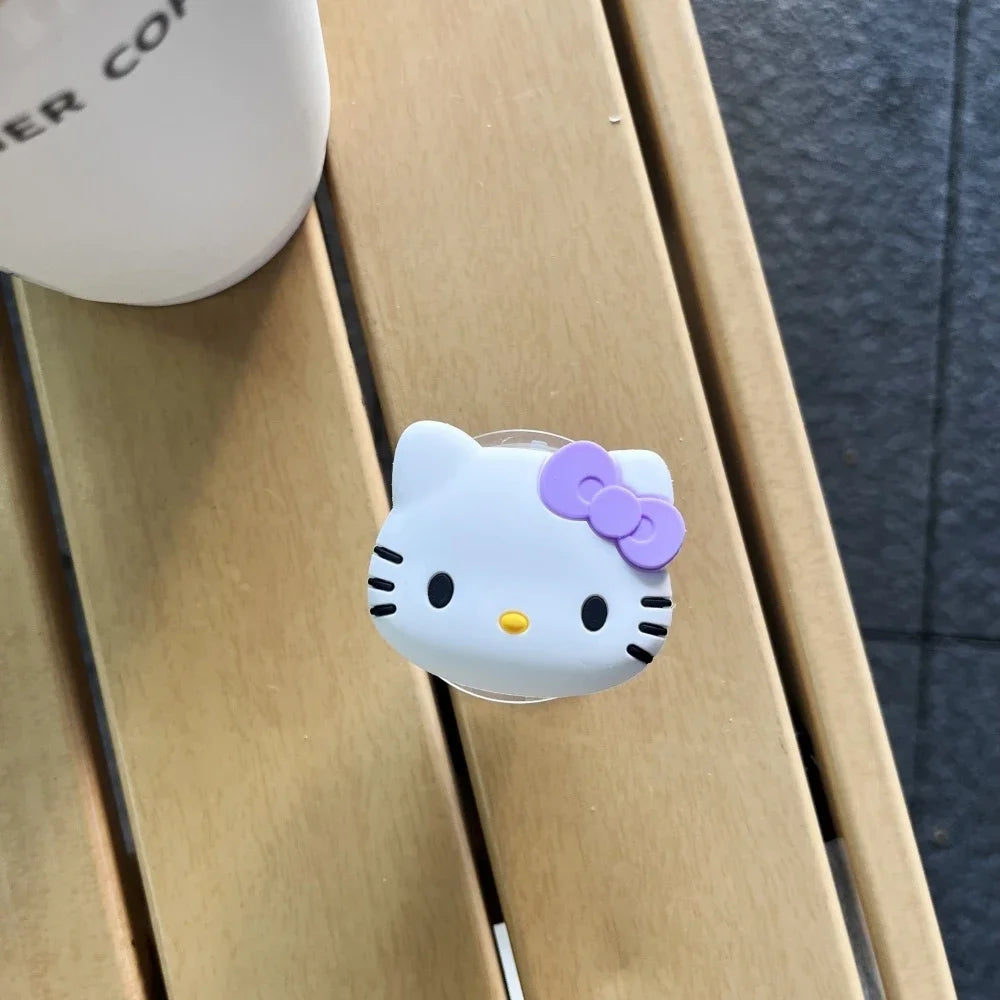 Hello Kitty Handyhalter GripTok Fingerring – Stand & Griff (MINISO)