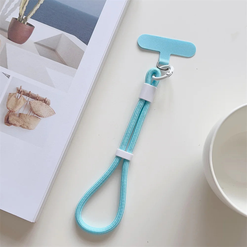 Kurzes Handy-Lanyard verstellbar – bunte Handgelenkschlaufe
