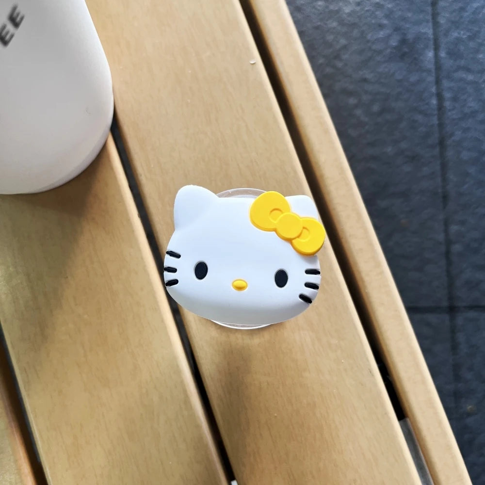 Hello Kitty Handyhalter GripTok Fingerring – Stand & Griff (MINISO)