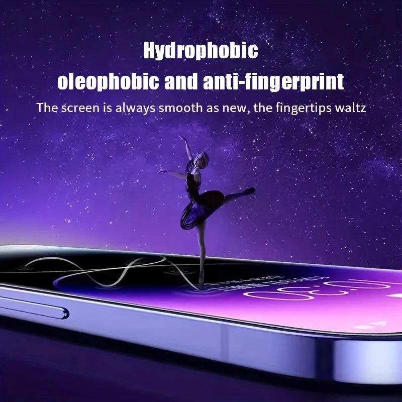 Full Cover Schutzglas mit One-Click Installation – HD, Oleophob, 9H