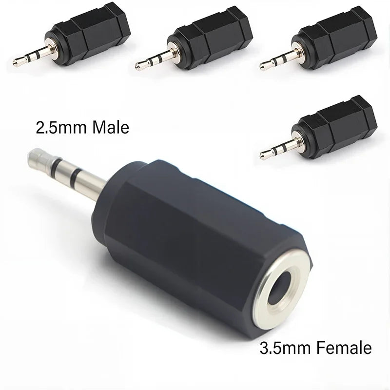 Audio Klinkenadapter Set 6,35mm 3,5mm 2,5mm Stereo Mono Stecker Buchse