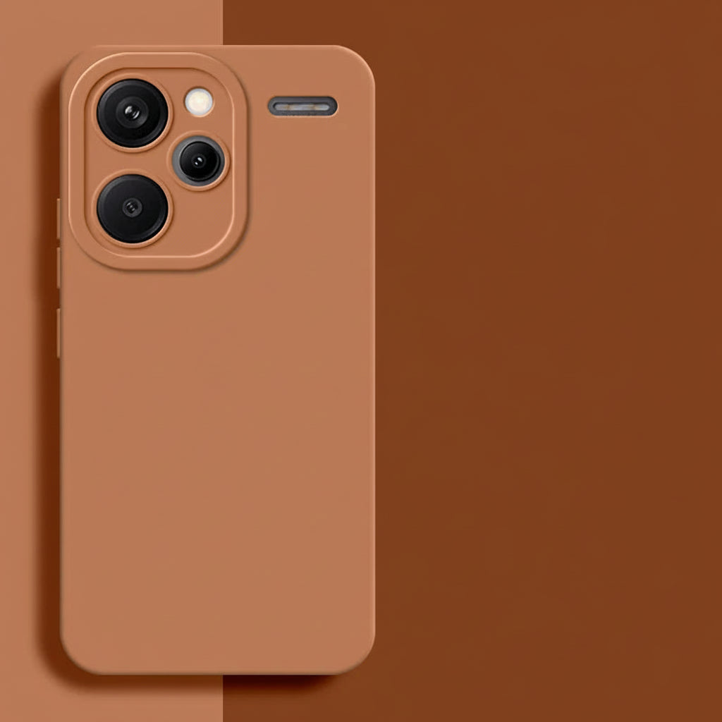 Silikon Hülle Matt für Redmi Note 12 13 Pro Plus Turbo – Kameraschutz, Weich