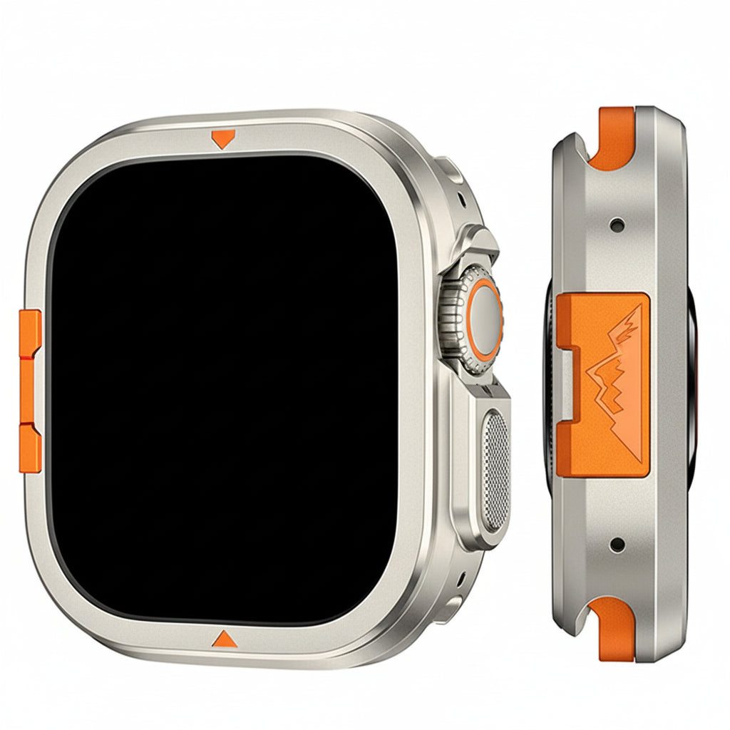 Luxus Metall Schutzhülle für Apple Watch Ultra 3 2 49mm Serie 11 10 46mm