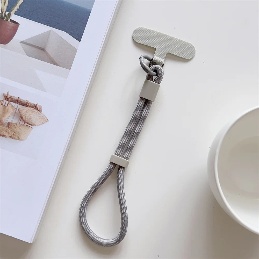 Kurzes Handy-Lanyard verstellbar – bunte Handgelenkschlaufe