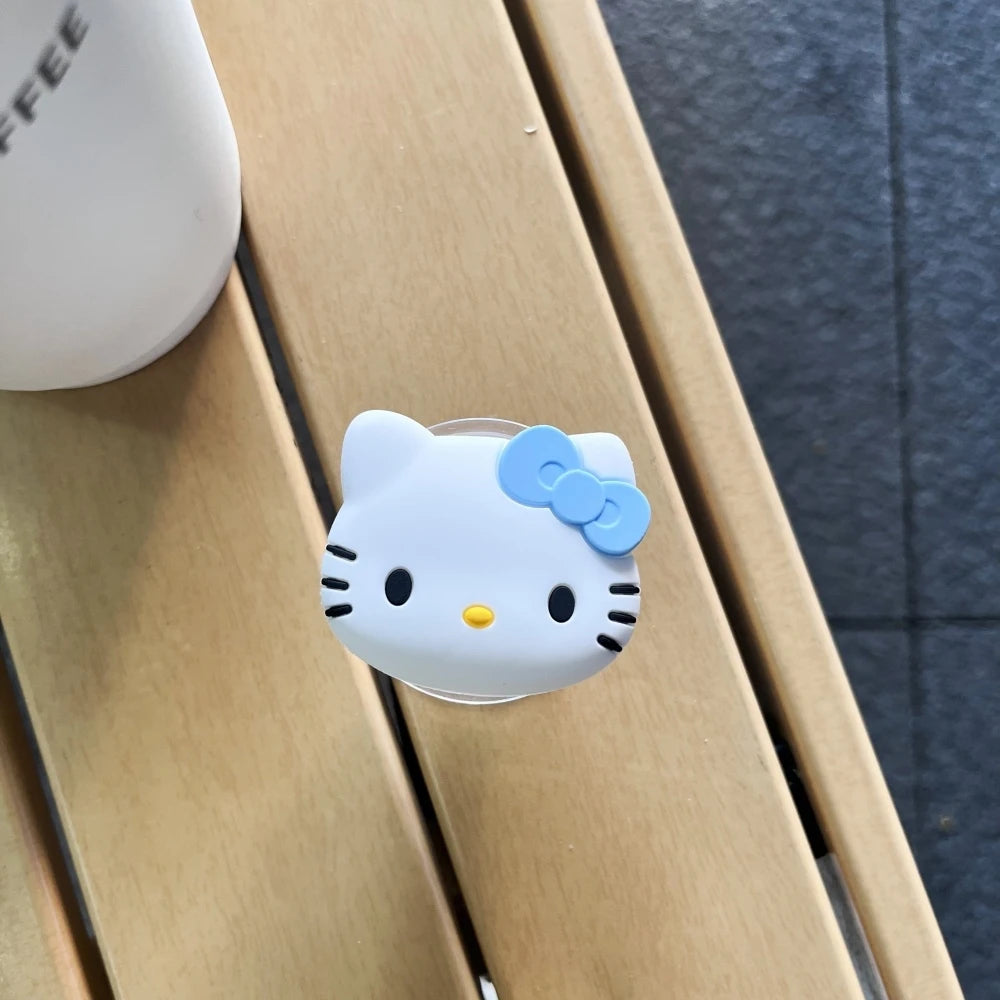 Hello Kitty Handyhalter GripTok Fingerring – Stand & Griff (MINISO)