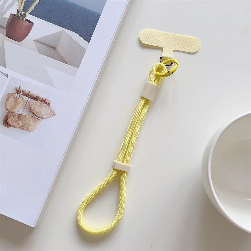 Kurzes Handy-Lanyard verstellbar – bunte Handgelenkschlaufe