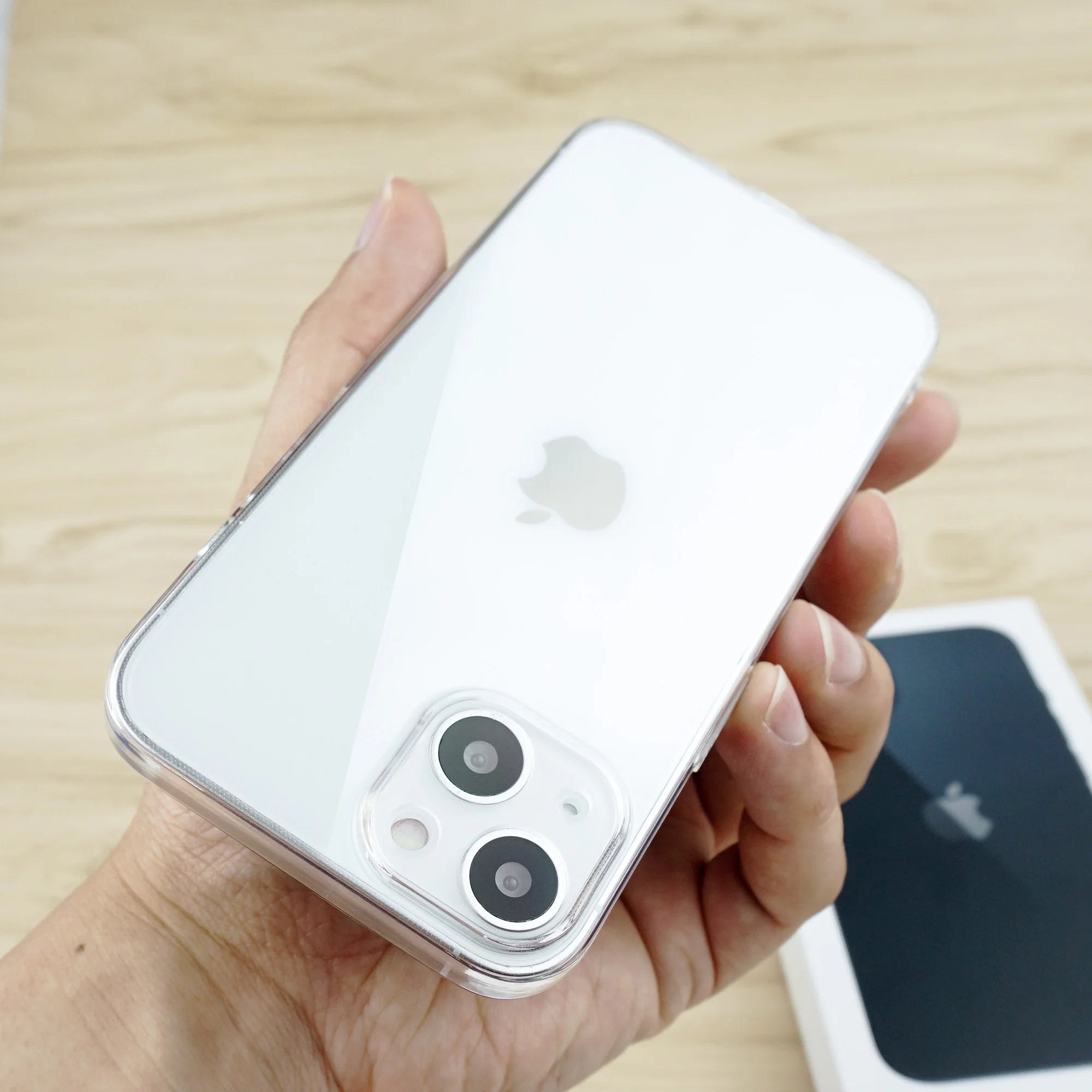 Lustige Cartoon Handyhülle transparent für iPhone – stoßfest