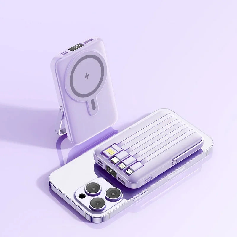 20000mAh Magnetische Powerbank Kabellos 22,5W Schnellladen