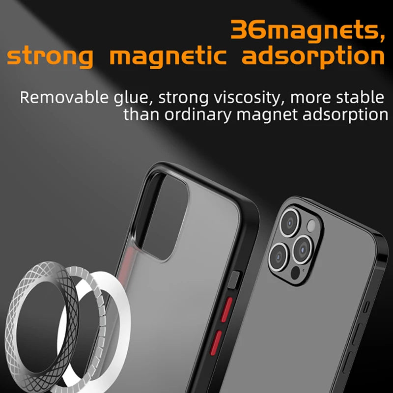 Magnetischer Ring-Aufkleber für Wireless Charging & Auto-Halter