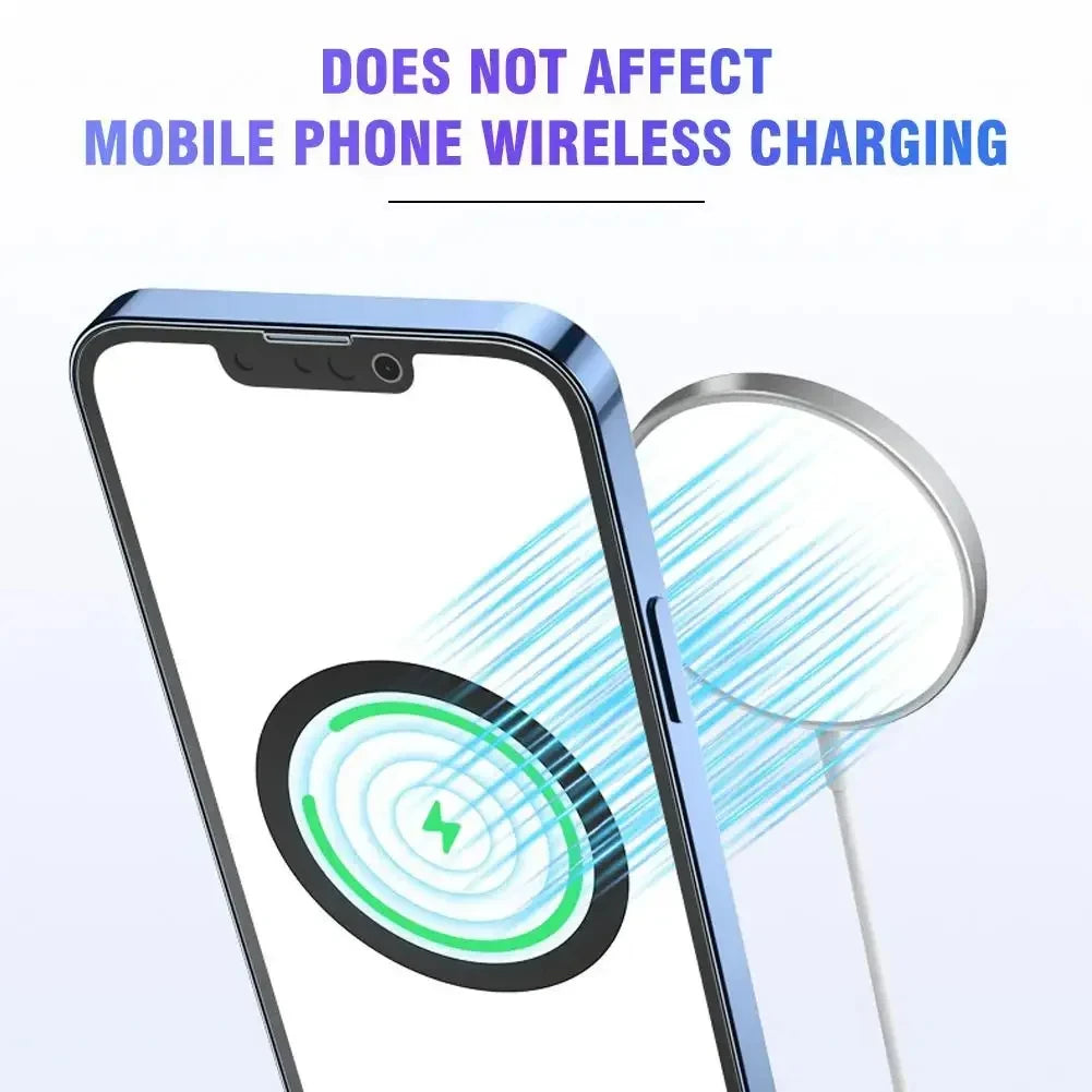 Magnetischer Metallring-Aufkleber für Wireless Charging & Halter