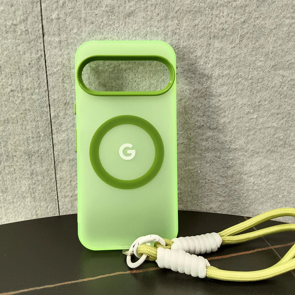 Magnetische Handyhülle mit Lanyard für Google Pixel 8–10 Pro XL