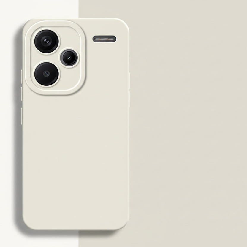 Silikon Hülle Matt für Redmi Note 12 13 Pro Plus Turbo – Kameraschutz, Weich