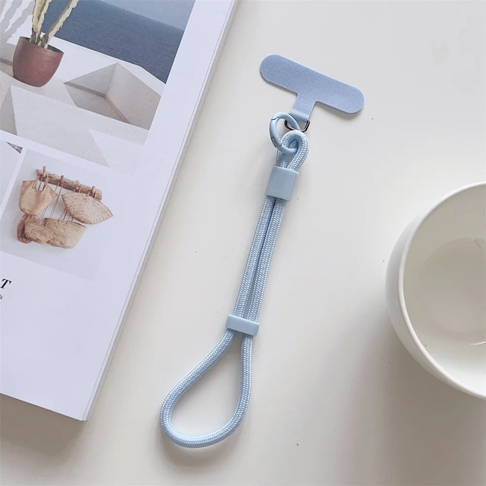 Kurzes Handy-Lanyard verstellbar – bunte Handgelenkschlaufe