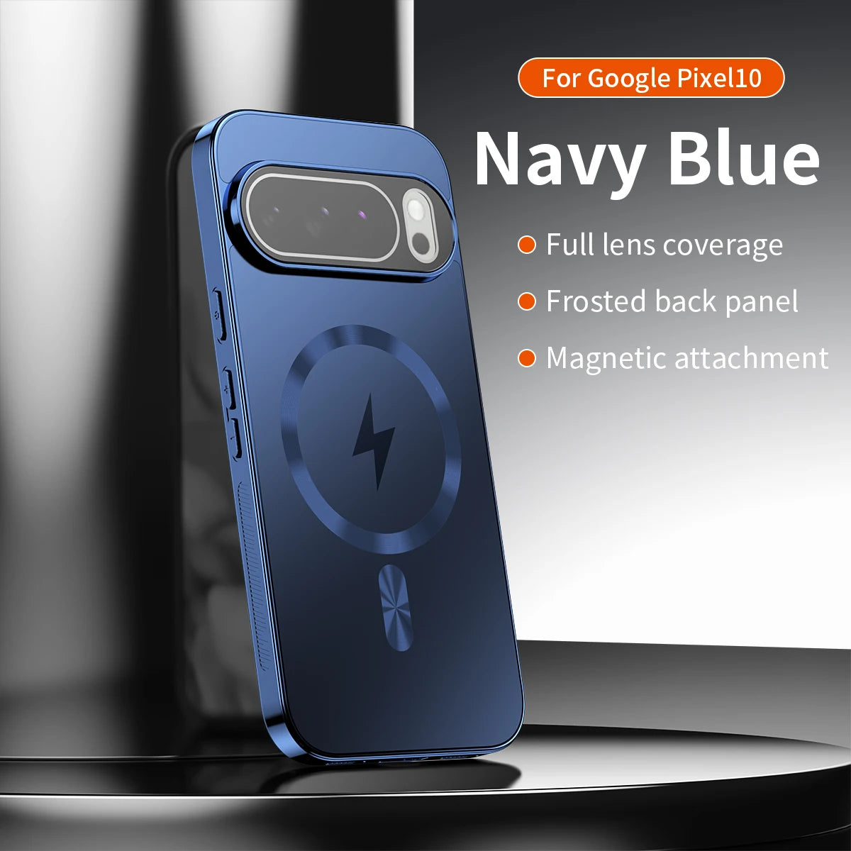 Magnetische Matte Schutzhülle für Google Pixel 6–10 Pro – 7 Farben