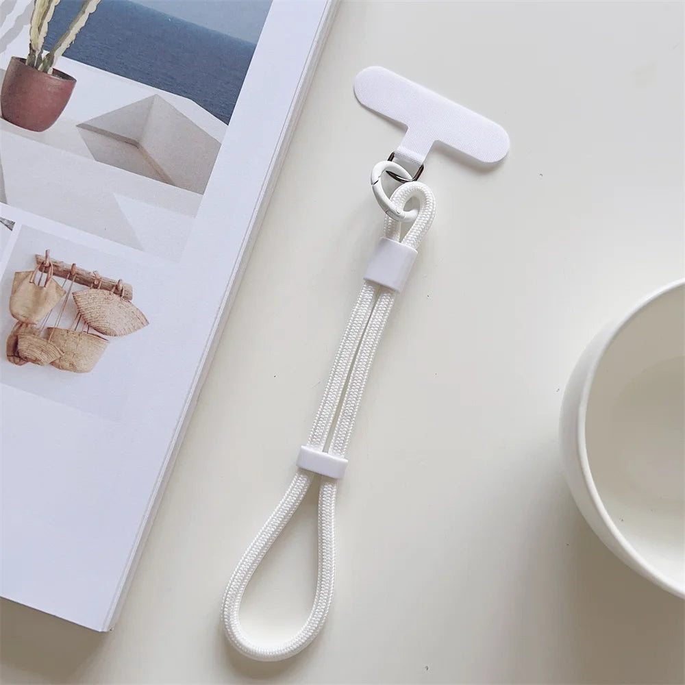 Kurzes Handy-Lanyard verstellbar – bunte Handgelenkschlaufe