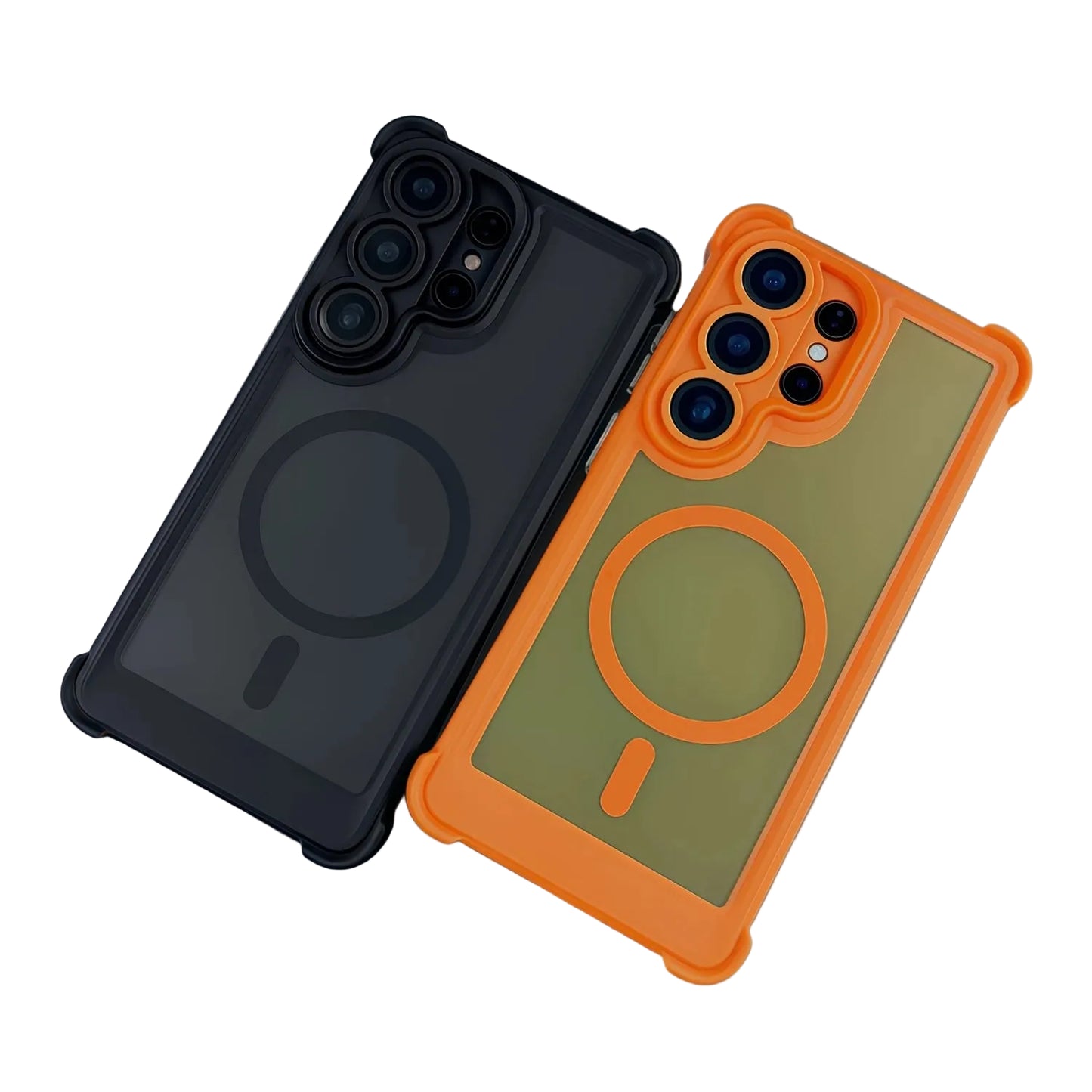 Stoßfeste Armor-Hülle für Samsung Galaxy S26/S25/S24 – Matt, Magnet