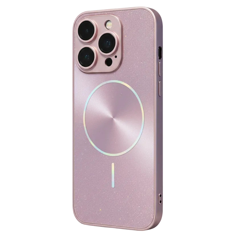 Aurora Glitzer Hülle für iPhone 17 16 15 14 13 Magnetisch Kameraschutz