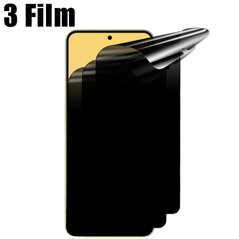 Privacy Schutzfolien Set für Z Flip 7/6/5/4 – Hydrogel & Kameraschutz