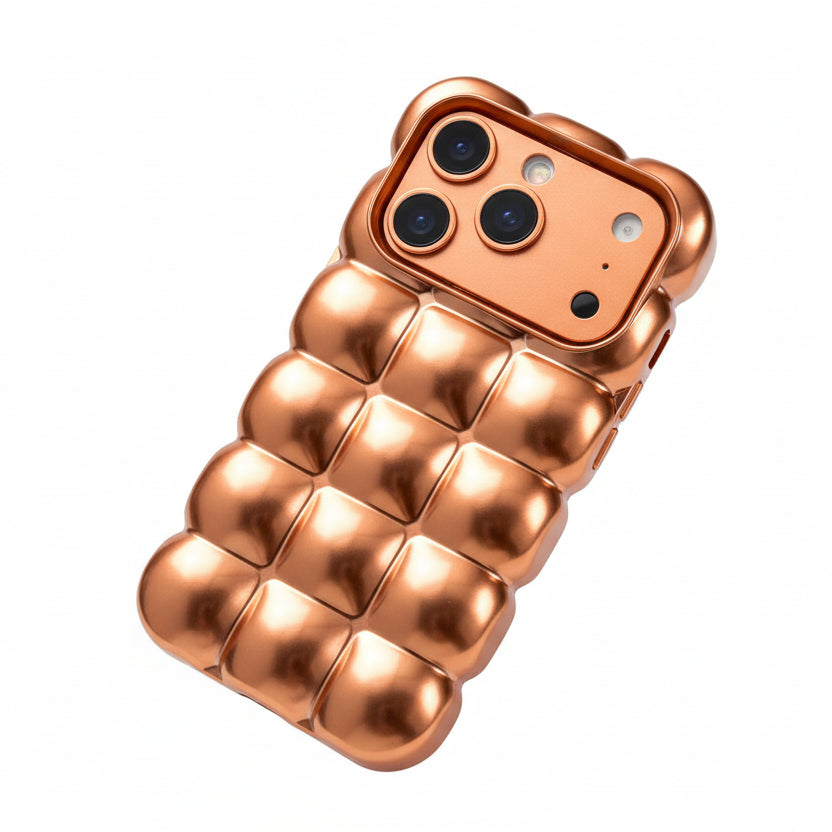 3D Block Candy TPU Hülle für iPhone 11–17 Pro/Max