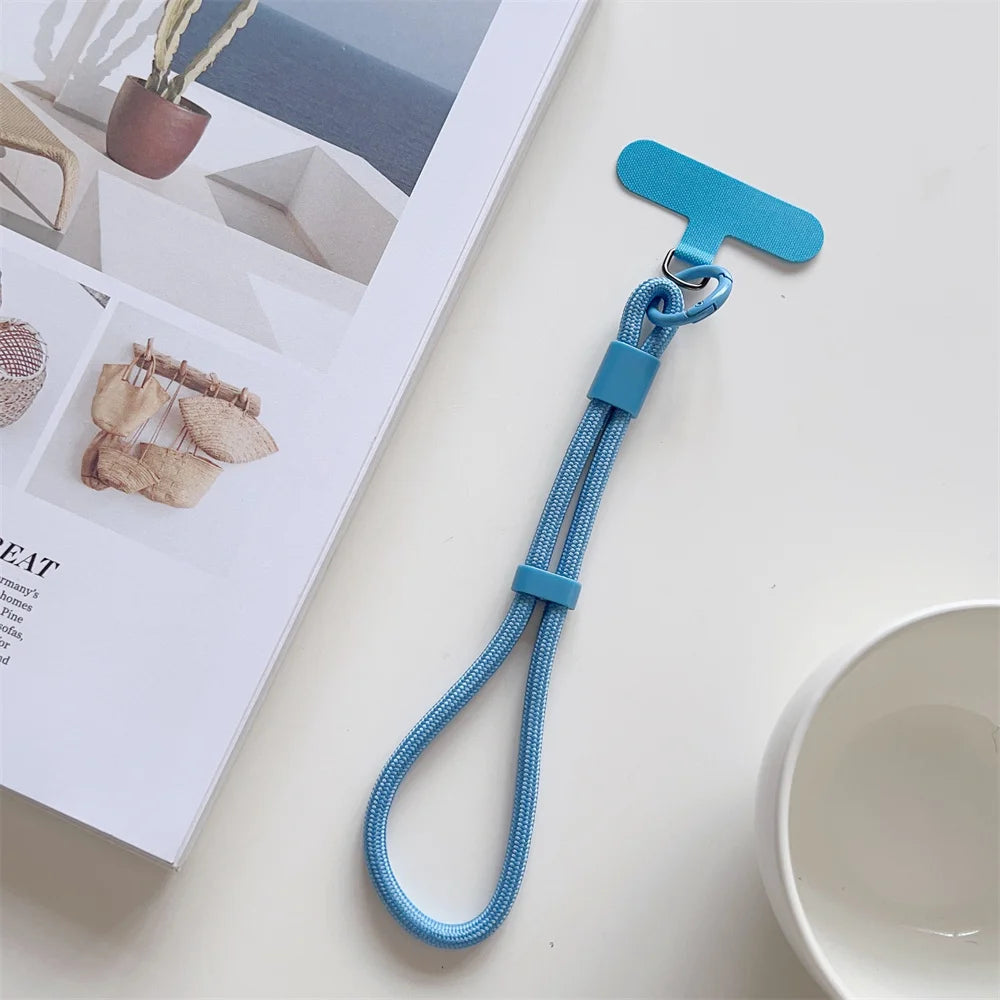 Kurzes Handy-Lanyard verstellbar – bunte Handgelenkschlaufe