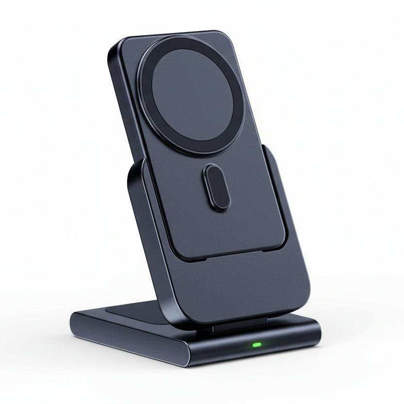 Magnetische Powerbank 10000mAh 15W Kabellos – LED-Display, USB-C