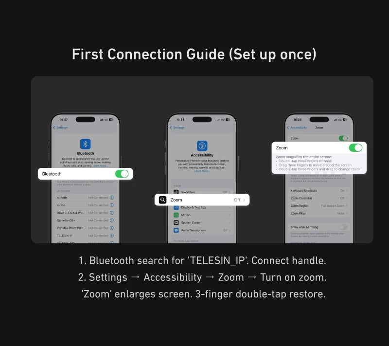Magnetischer Kamera-Griff für iPhone 17 Pro Max Graphen-Kühlung Stativ