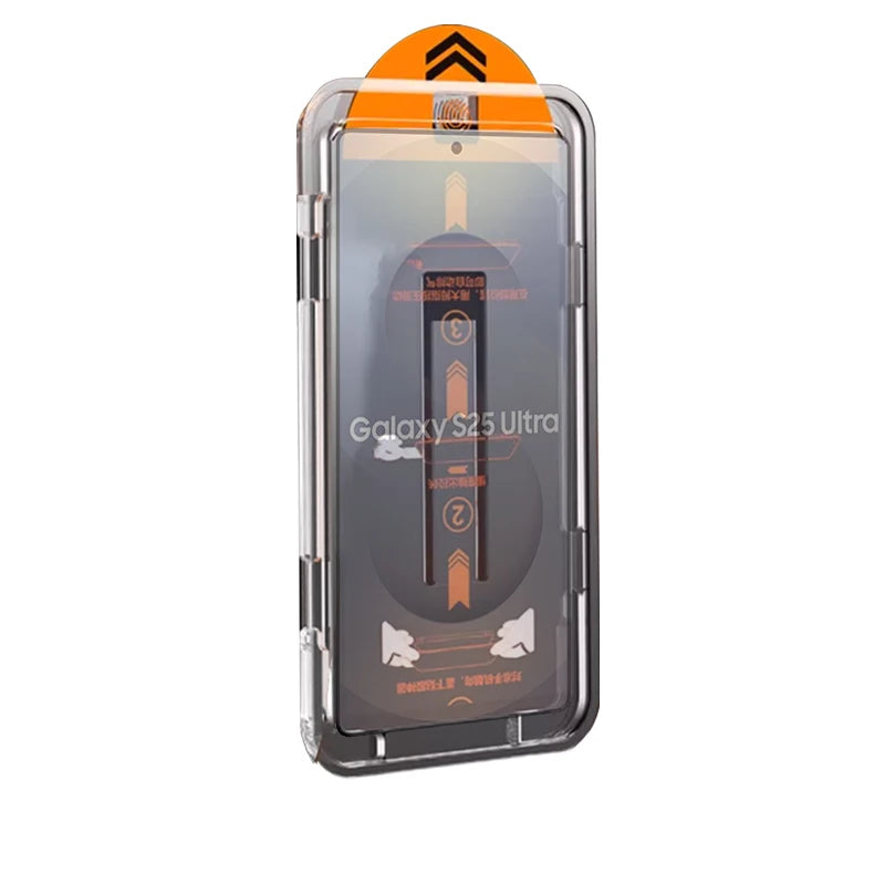 Schutzglas für Samsung S25 S24 Ultra Plus 9H Fingerabdruck