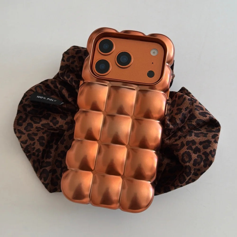 3D Block Candy TPU Hülle für iPhone 11–17 Pro/Max