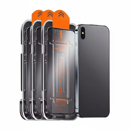 Mattes Schutzglas für iPhone 11-17 Pro Max Blendfrei 9H 3 Stück Matt