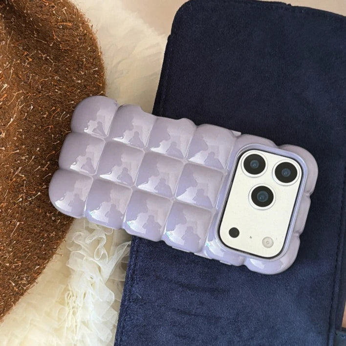 3D Block Candy TPU Hülle für iPhone 11–17 Pro/Max